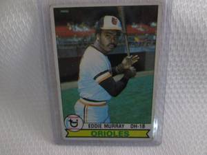 lot 231 image: 1979 Topps Eddie Murray Card...