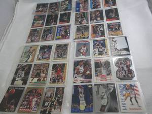 lot 246 image: David Robinson 36 Cards Trading Car...