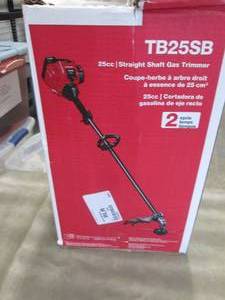 lot 253 image: Troy-Bilt 25cc 2-Cycle Gas String T...