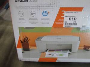 lot 261 image: HP Deskjet 2755e Wi-Fi All-in-One I...