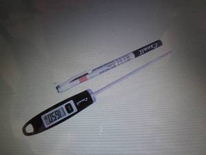 lot 304 image: Escali Gourmet Digital Thermometer ...