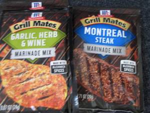 lot 314 image: 20 McCormick Grill Mates Assorted M...