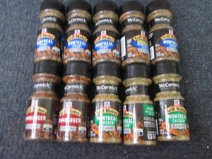 lot 320 image: 10- McCormick Grill Mate Assorted S...