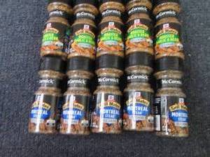 lot 323 image: 10- McCormick Grill Mate Assorted S...