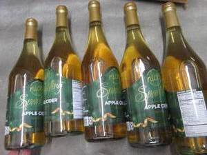 lot 331 image: 5- 750 ml Nice Sparkling Apple Cide...