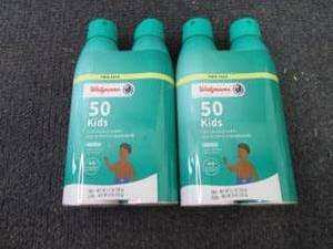 lot 337 image: 2- 2pks Kids SPF50 Sunscreen...