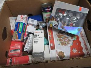 lot 339 image: Box of Assorted Overstocks...