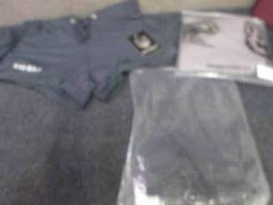 lot 376 image: 3- Medium Gym Wolf Tie Shorts...