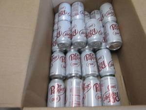 lot 462 image: 23 Cans Diet Dr Pepper...