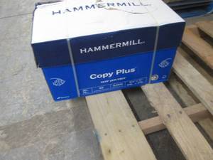 lot 467 image: Case of Hammermill Copy Plus Paper ...