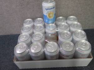 lot 488 image: 20- 12 oz Spindrift Sparkling Water...