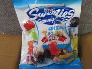 lot 499 image: 12- 6 oz Bonart Sweeties Gummy Cand...