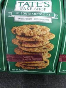 lot 501 image: 3- 7 oz Tates Bake Shop Oatmeal Ra...