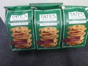 lot 503 image: 3- 7 oz Tates Bake Shop Oatmeal Ra...