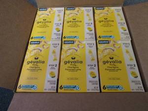 lot 504 image: 6- 6 pks Gevalia Frothy Chai Latte ...