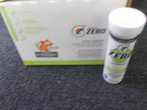 lot 538 image: 8- 10 ct tubes Gatorade Zero Lemon ...