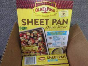 lot 563 image: 10-3.9 oz Old El Paso Sheet Pan Din...