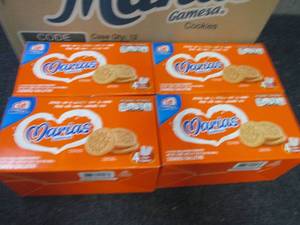 lot 566 image: 4- 19.7 oz Gamesa Marias Cookies...