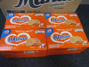 lot 569 image: 4- 19.7 oz Gamesa Marias Cookies...
