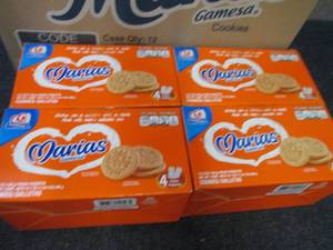 lot 570 image: 4- 19.7 oz Gamesa Marias Cookies...