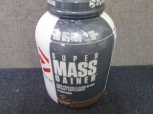 lot 594 image: 6 lb Dymatize Super Mass Gainer Sup...