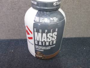 lot 597 image: 6 lb Dymatize Super Mass Gainer Sup...