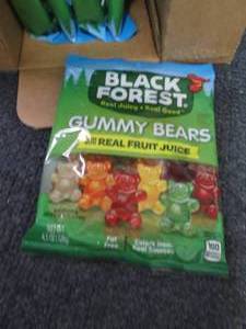 lot 598 image: 12- 4.5 oz Black Forest Gummy Bears...