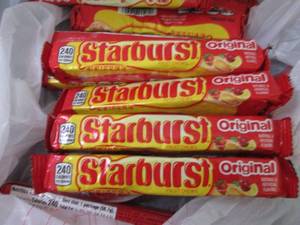 lot 656 image: 12- 2.07 oz Starburst Candy ...