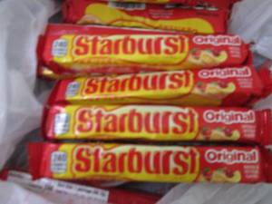 lot 657 image: 12- 2.07 oz Starburst Candy ...