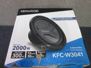 lot 273 image: Kenwood 12 Component Car Subwoofer...