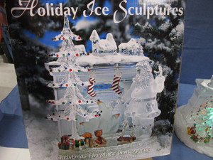 Holiday Ice Sculpture