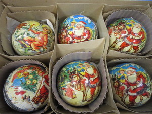 Antique Paper Mache Candy Holders