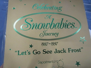 Lets Go See Jack Frost, Celebrating A Snow Baby Journey SB
