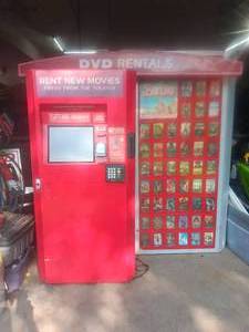 lot 1 image: RedBox DVD Rental Machine