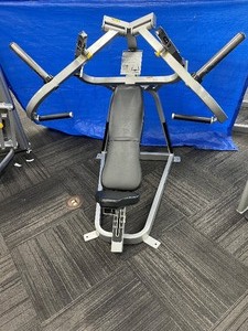 lot 35A image: Cybex Converging plate loaded chest press