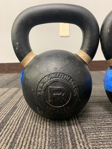 lot 77 image: (2) Rogue 40 LB Kettle Bells