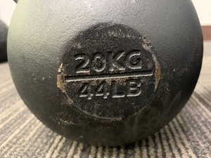 lot 78 image: (2) Rogue 44 LB Kettle Bells