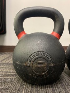 lot 81 image: (2) Rogue 70 LB Kettle Bells