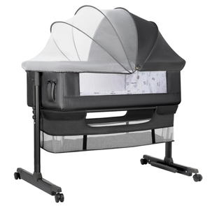lot 112 image: Yadaqe Baby Bassinet, Baby Basinet Bedside Sleeper