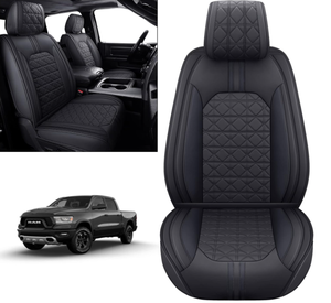 lot 129 image: YIERTAI Dodge RAM Seat Covers Fit for 2009-2023 2024 150025003500HD Full Set