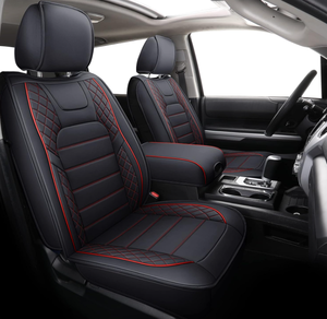 lot 139 image: LUCKYMAN CLUB Tundra Seat Covers D05-T2, Fit 2007-2021 Tundra Pickup Trucks