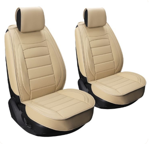 lot 140 image: Front Seats Sanwom Leather Car Seat Covers 2 PCS Front