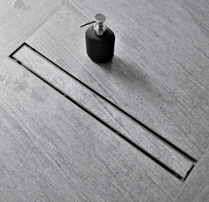 lot 173 image: Neodrain Linear Shower Drain with Tile Insert Grate