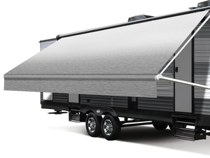 lot 180 image: RV Awning Fabric Replacement, 18.5oz Heavy-Duty Weatherproof Vinyl Camper