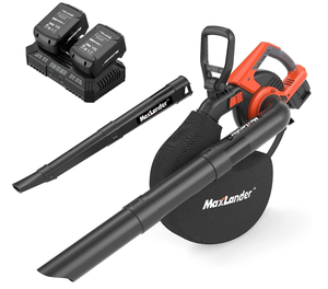 lot 181 image: MAXLANDER 3 in 1 Cordless Leaf Blower & Vacuum