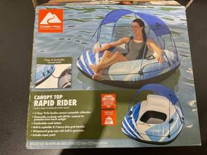 lot 312 image: Ozark Trail Rapid Rider Canopy River Tube With Removable Shade