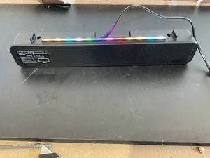 lot 336 image: Blast Onn. 2.0 LED Soundbar with 2 Speakers