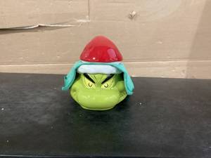 lot 503 image: The GRINCH Ceramic Cookie Jar Grinch