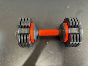 lot 445 image: Sportsroyals Adjustable Dumbbells 25LB Single Dumbbells Weights