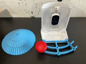 lot 448 image: Bird Feeder with Camera HD 4 MP Solar Bird Feeder Camera WiFi Bird House Camera Solar